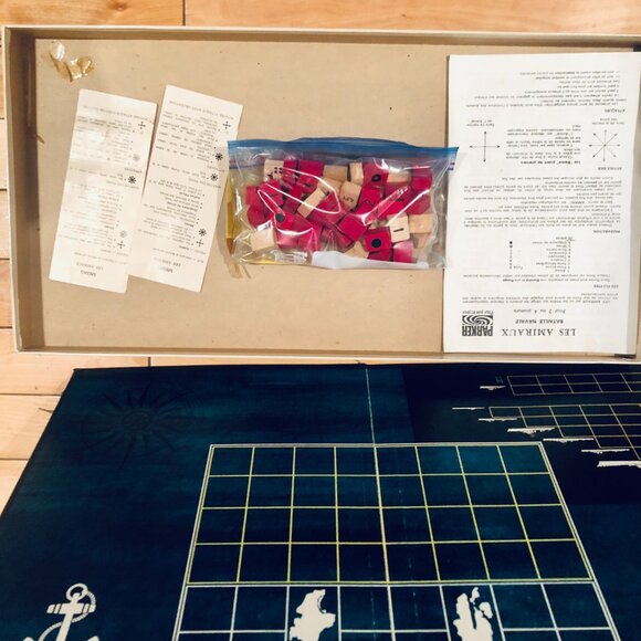 Admirals Strategy Board Game Vintage 1972 Parker Brothers COMPLETE Naval War - Picture 5 of 6